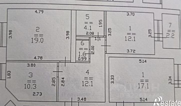 2-комн квартира Берёзовая улица, 6,  д. 6