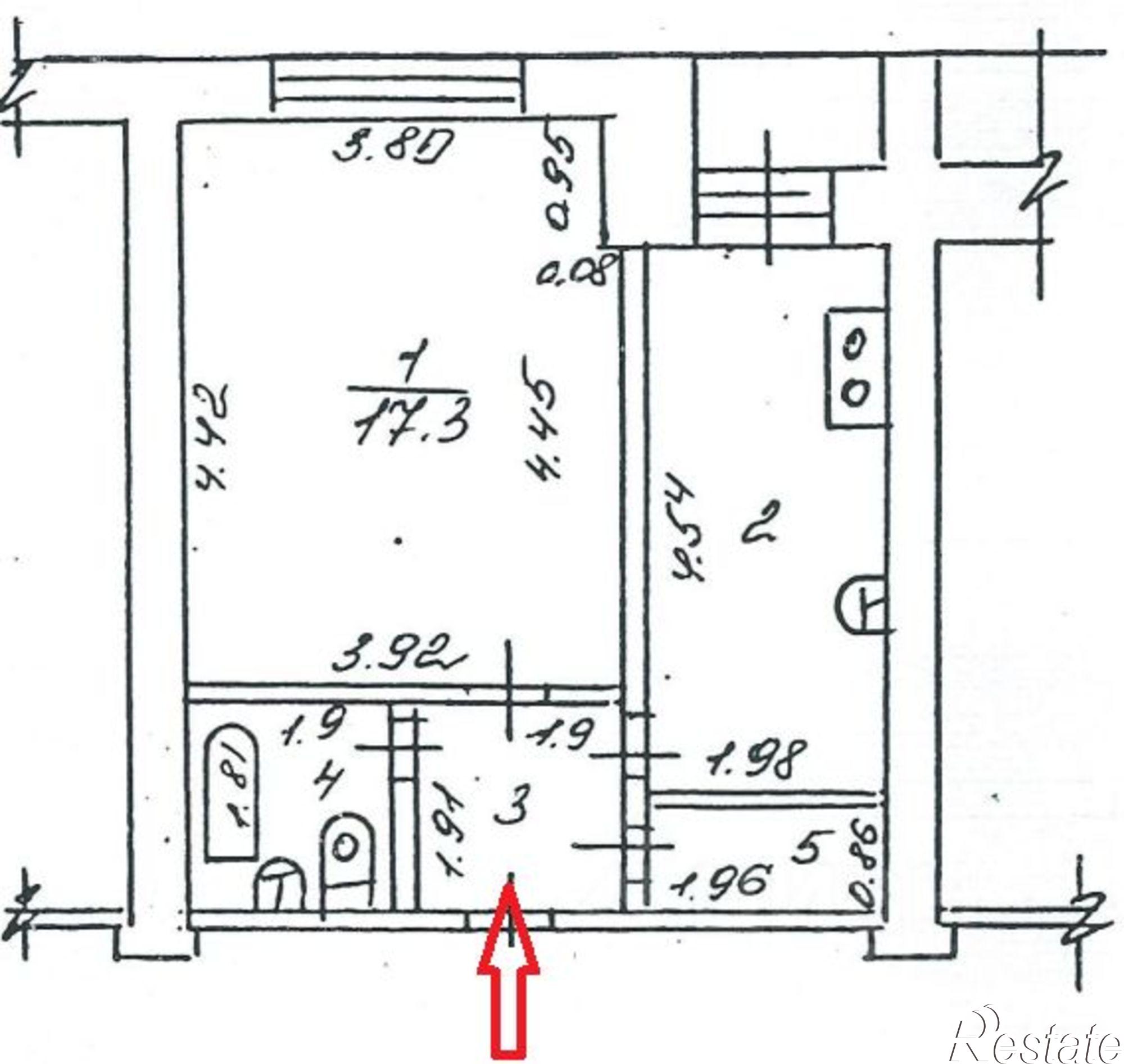 Купить квартиру за 3 950 000 рублей на улица Зернова, 68