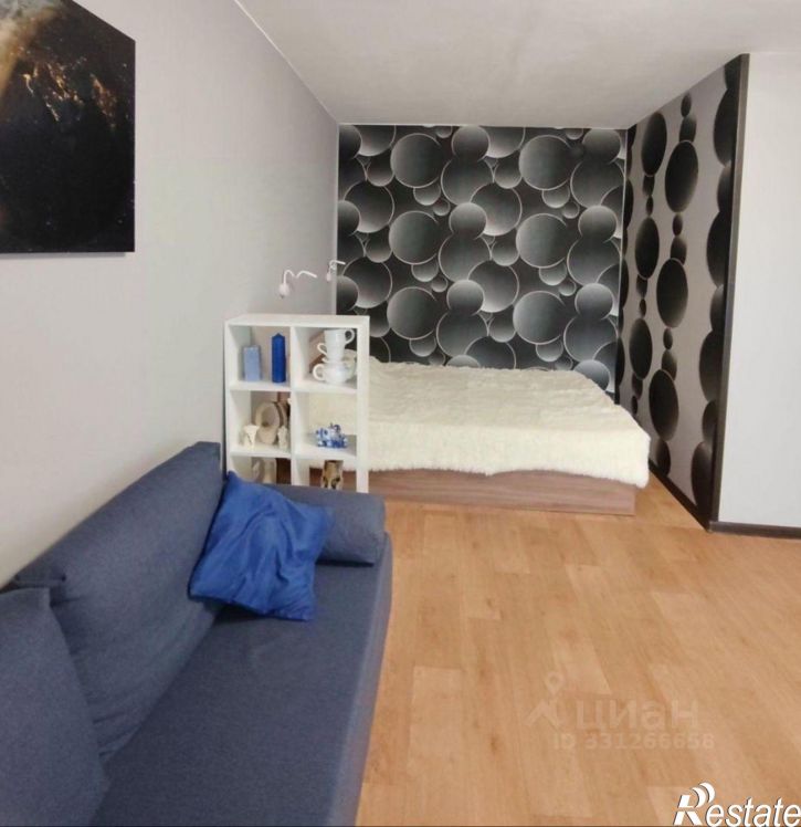 1-комн квартира улица Юности, 17,  д. 17