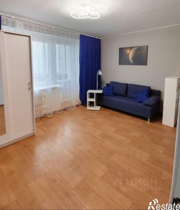 1-комн квартира улица Юности, 17,  д. 17