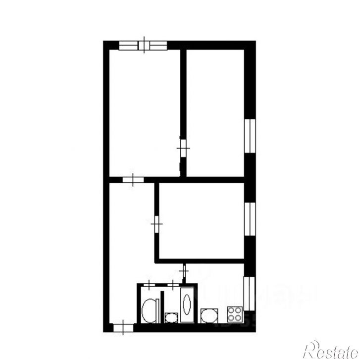3-комн квартира улица Александровича, 32,  д. 32