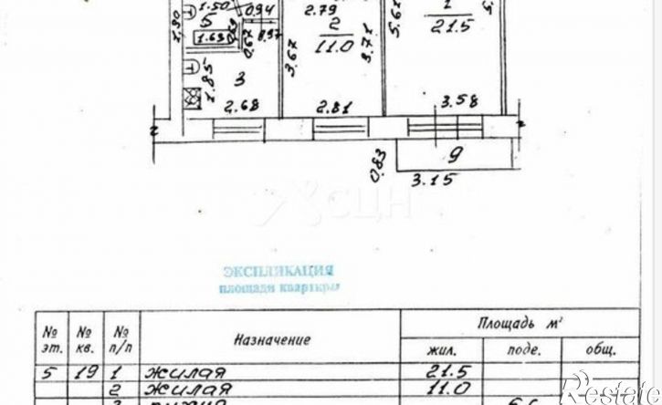 2-комн квартира ул Академика Харитона, 8,  д. 8